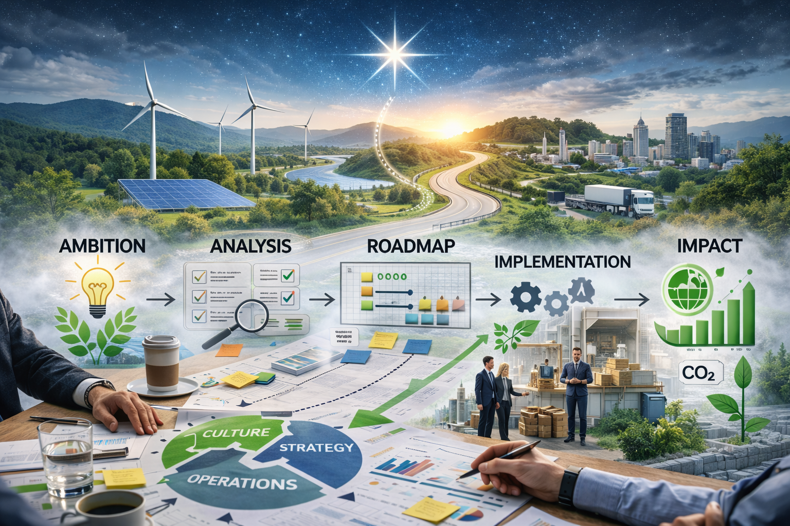 Sustainable Transformation Roadmap – refleksjoner etter å ha levert Executive Master oppgave i ledelse