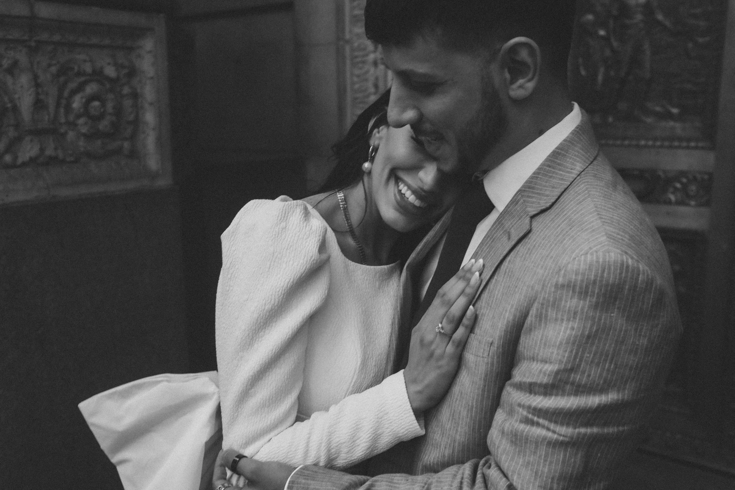 Chicago wedding photographer — candid ceremony moment