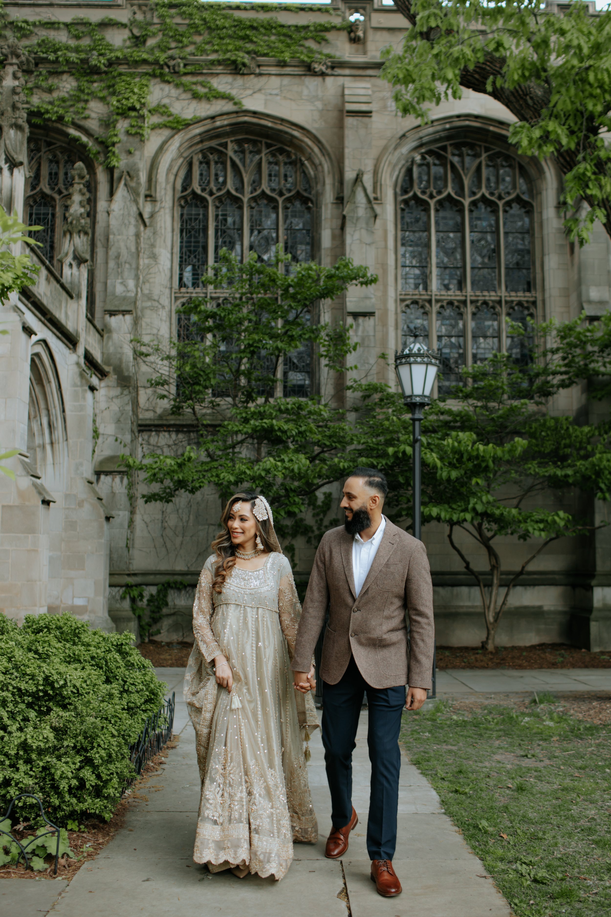 Nikkah photographer Illinois — intimate couples session