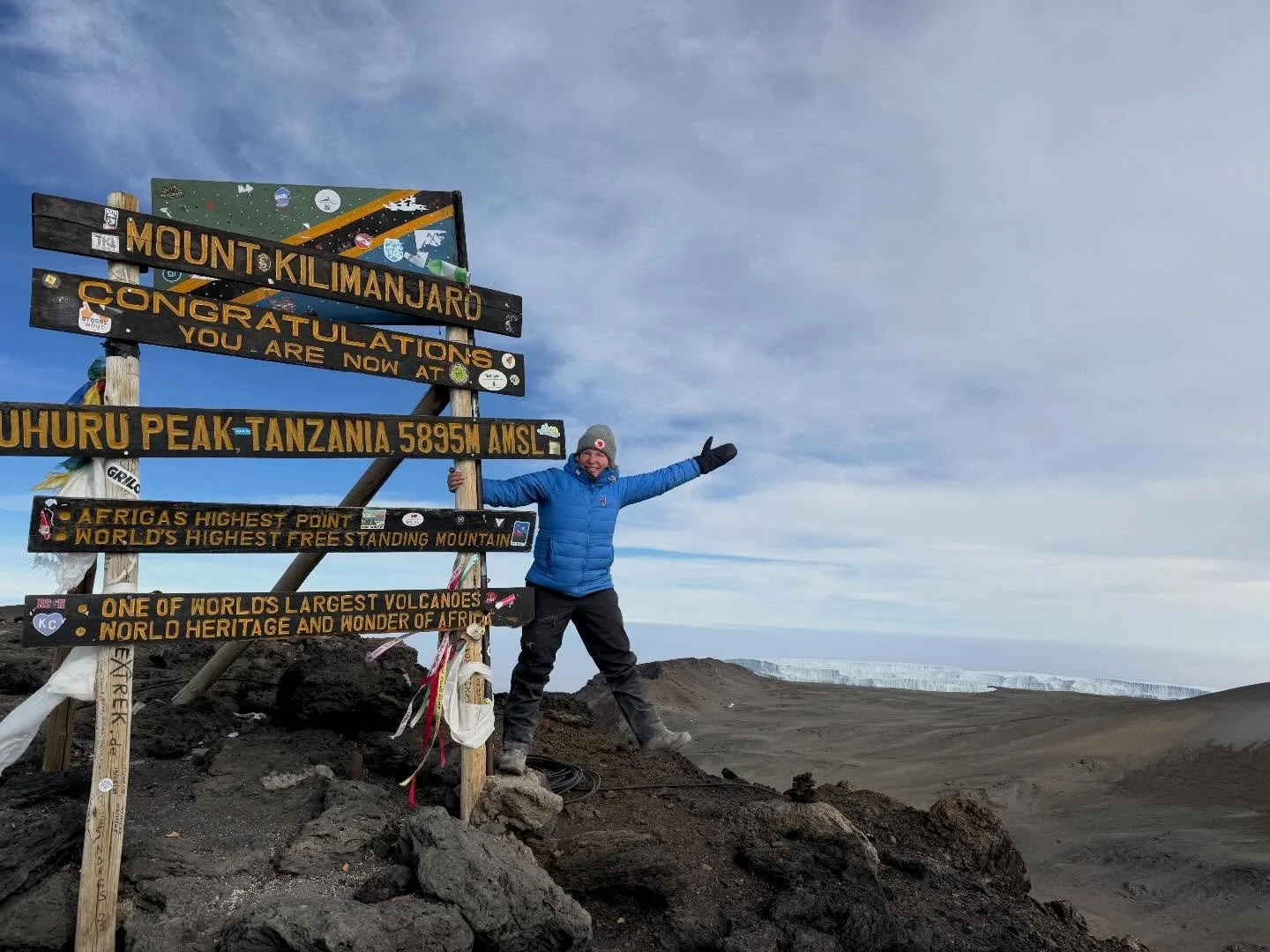 On the night of Feb 1, under the light of a full moon, we summited Mount Kilimanjaro. 

There is so much to unpack here, and I am still buzzing from this beautiful adventure. I say it here frequently&hellip; I am always awed by the women who say yes 