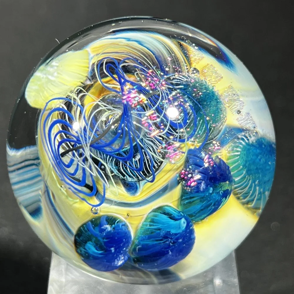 Corona Glass Inhabited Little Planet