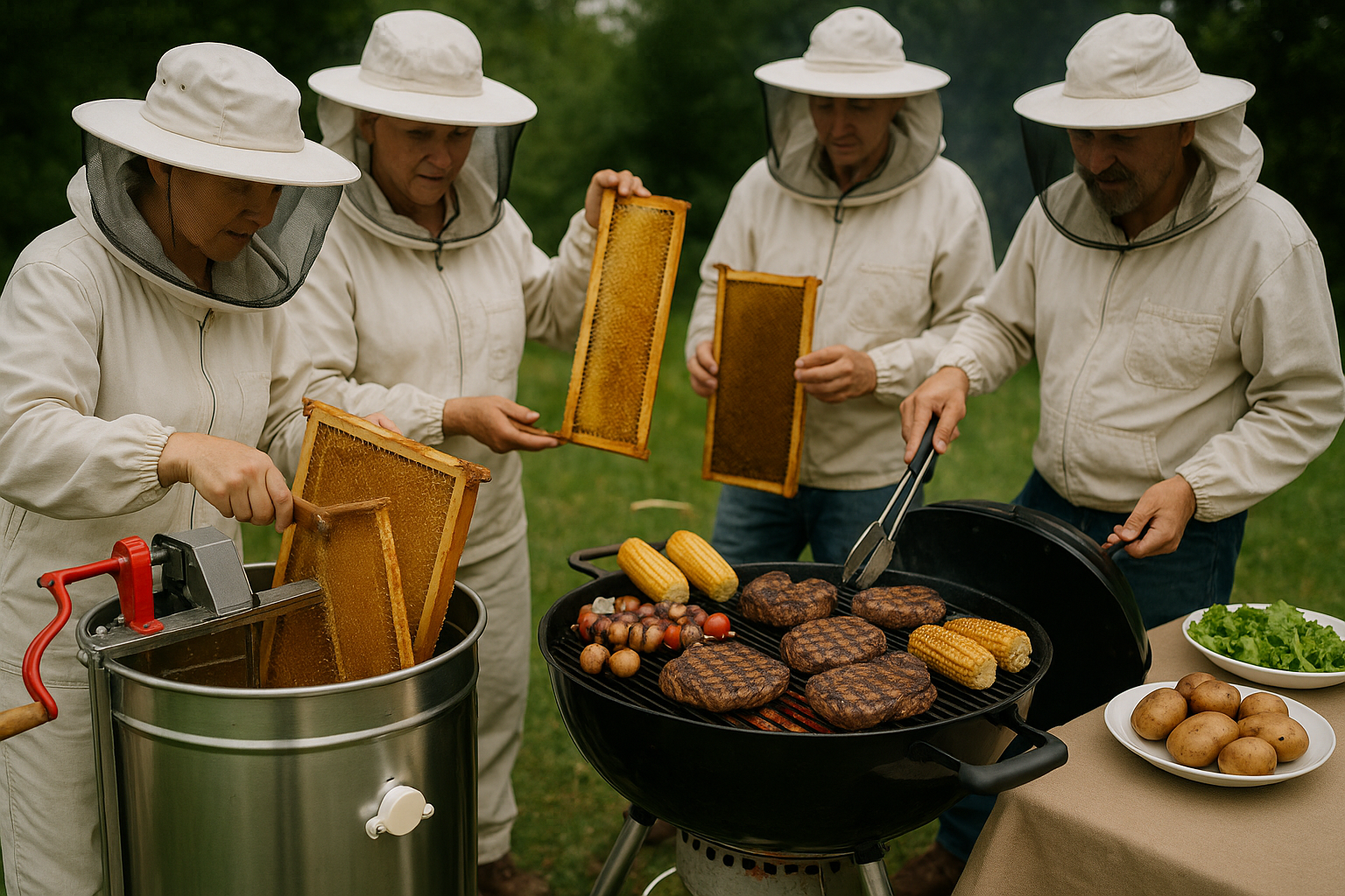 Membership Honey Extraction Party