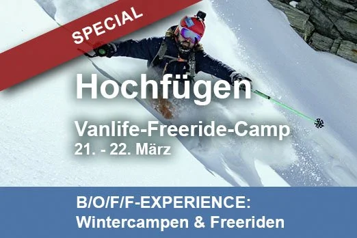 Hochfügen, Vanlife-Freeride-Camp