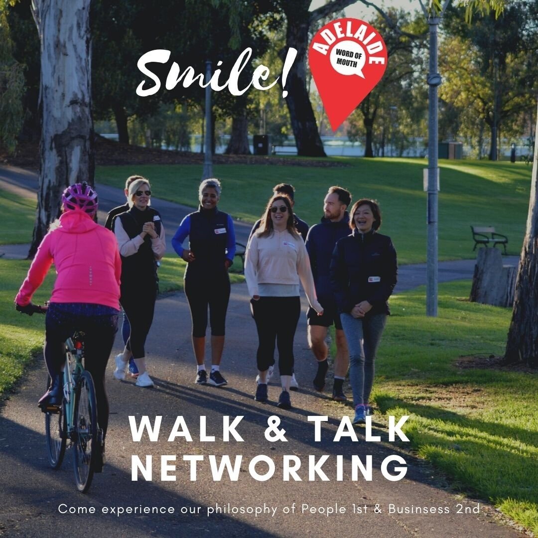 What are you doing NEXT Thursday morning, 24th June?
Want to GROW your personal network?
Well, stop fluffing about! Get your networking shoes on and join us for the most engaging morning walk you will have this year.

11 remaining spots available. On