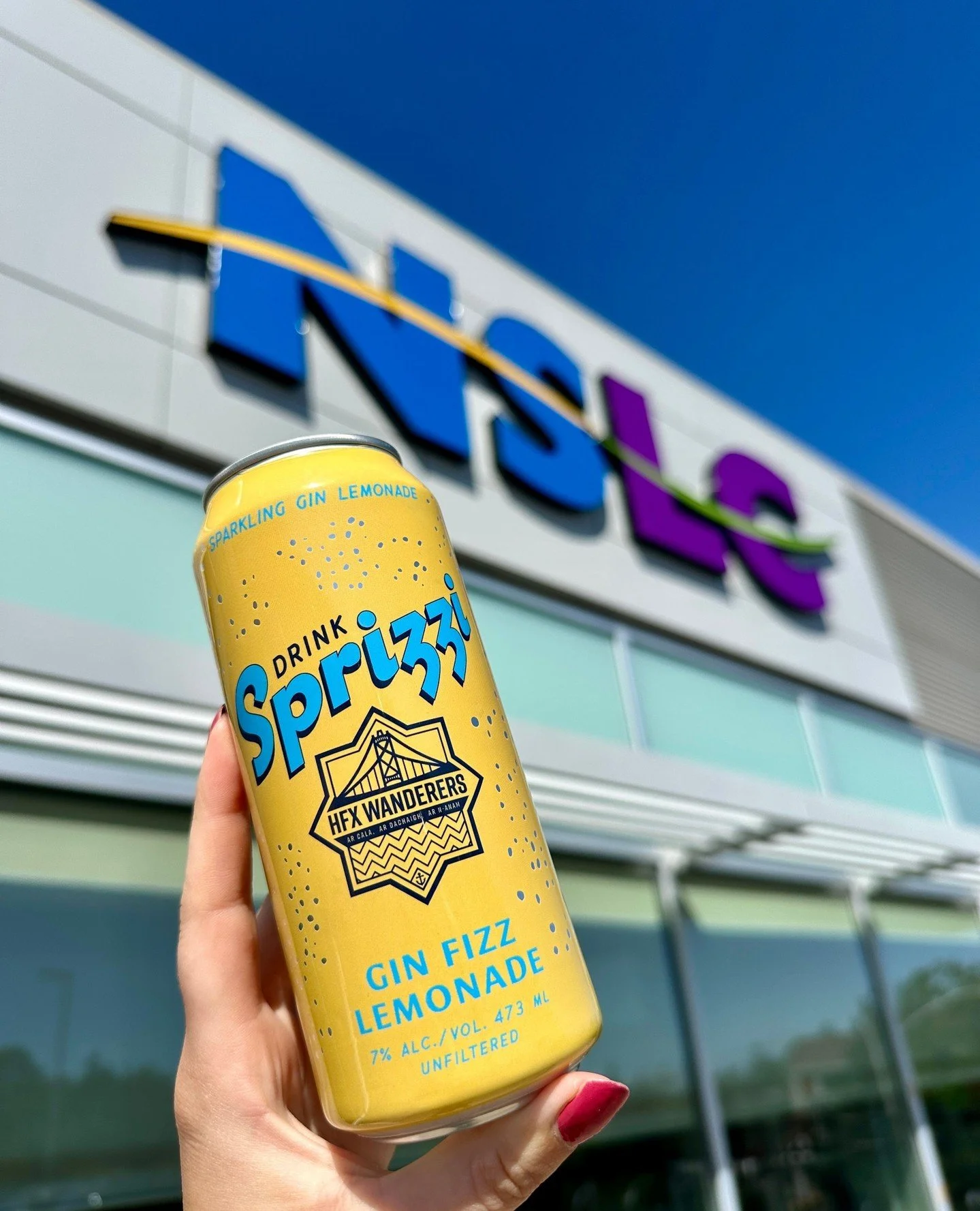 WANDERERS FANS ⚽️
Find your go-to Gin Fizz Lemonade at @TheNSLC 
Limited time only🍋
#HalifaxNoise #Halifax #NovaScotia