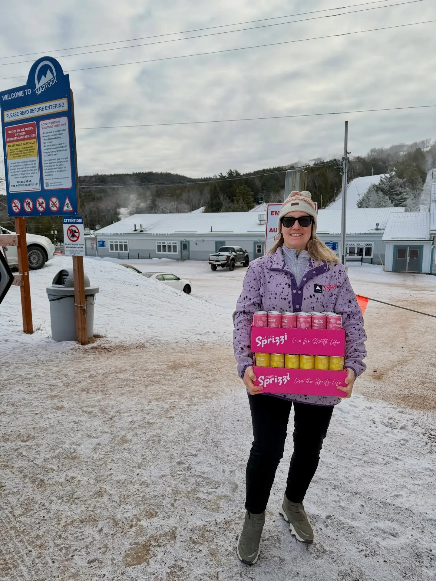 APRES SKI 🥂 A day on the hill calls for a spritz. Drink Sprizzi is now available at Martock.

#apreski #halifax #novascotia #skilife #ski