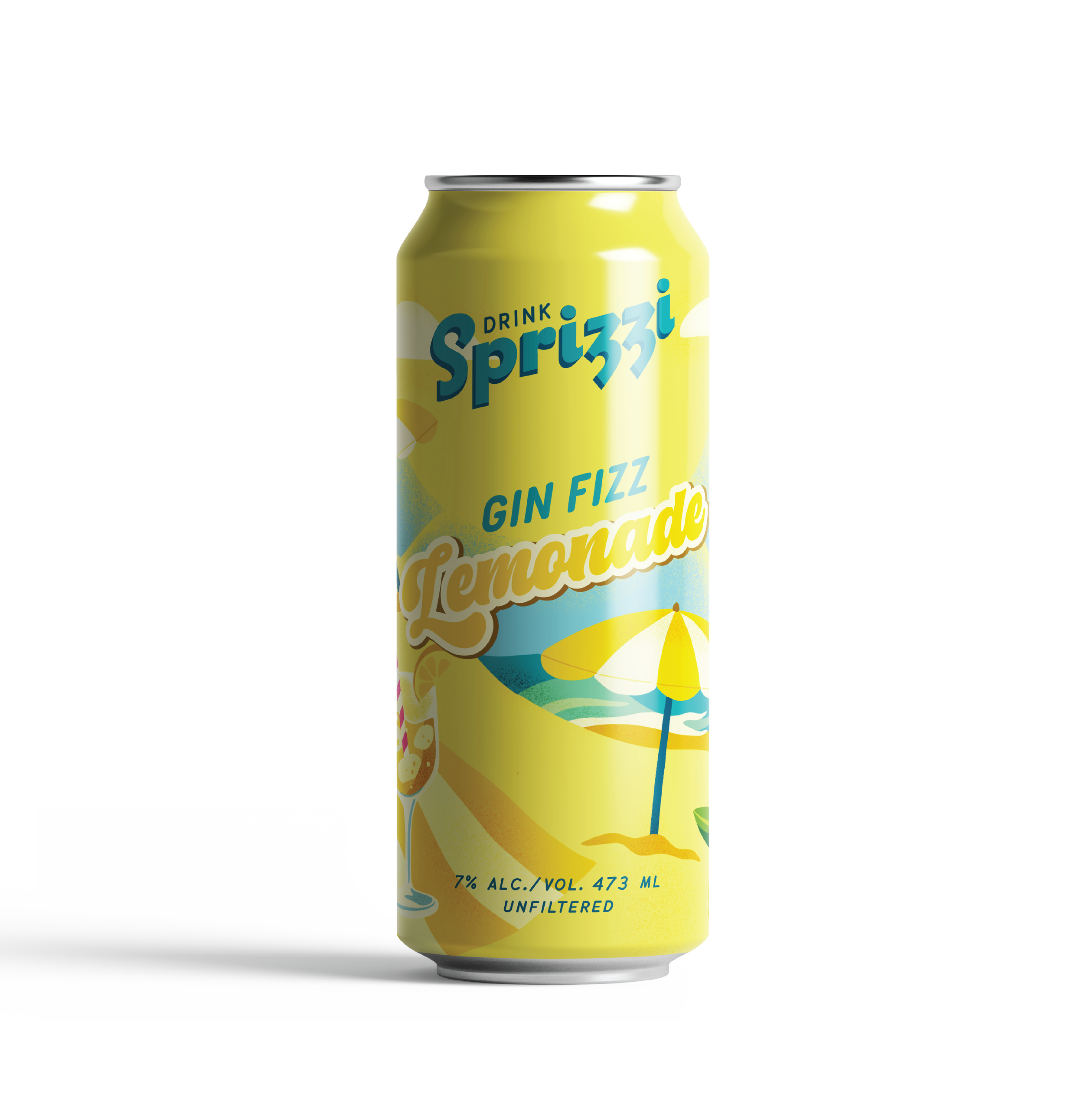 Gin Fizz Lemonade - 24 pack