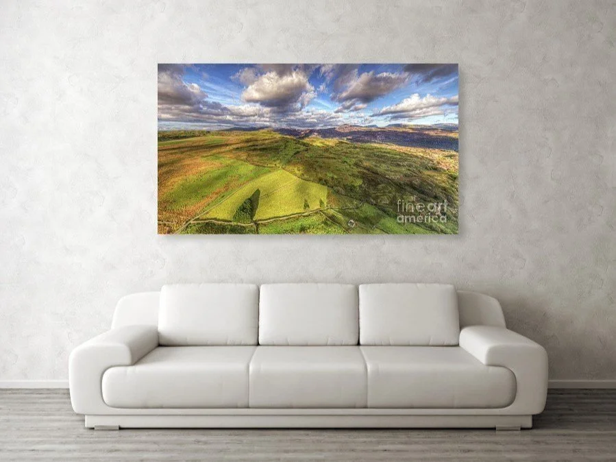 Cwm Bychan Canvas Print by Catchavista at Fineartamerica