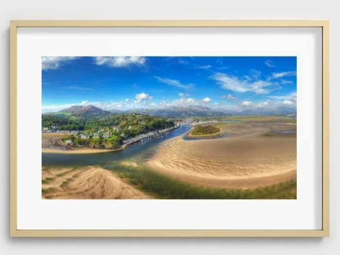 Estuary Porthmadog Print at Photo4me by Catchavista