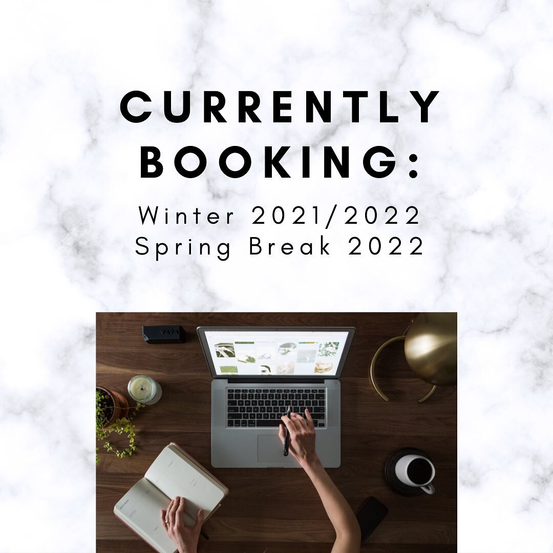 📢: it is time to start thinking about your winter getaway! I know it&rsquo;s still summer, but after a year of no travel, people are ready to go! I&rsquo;ve already booked quite a few vacations for next winter and spring break - don&rsquo;t wait unt