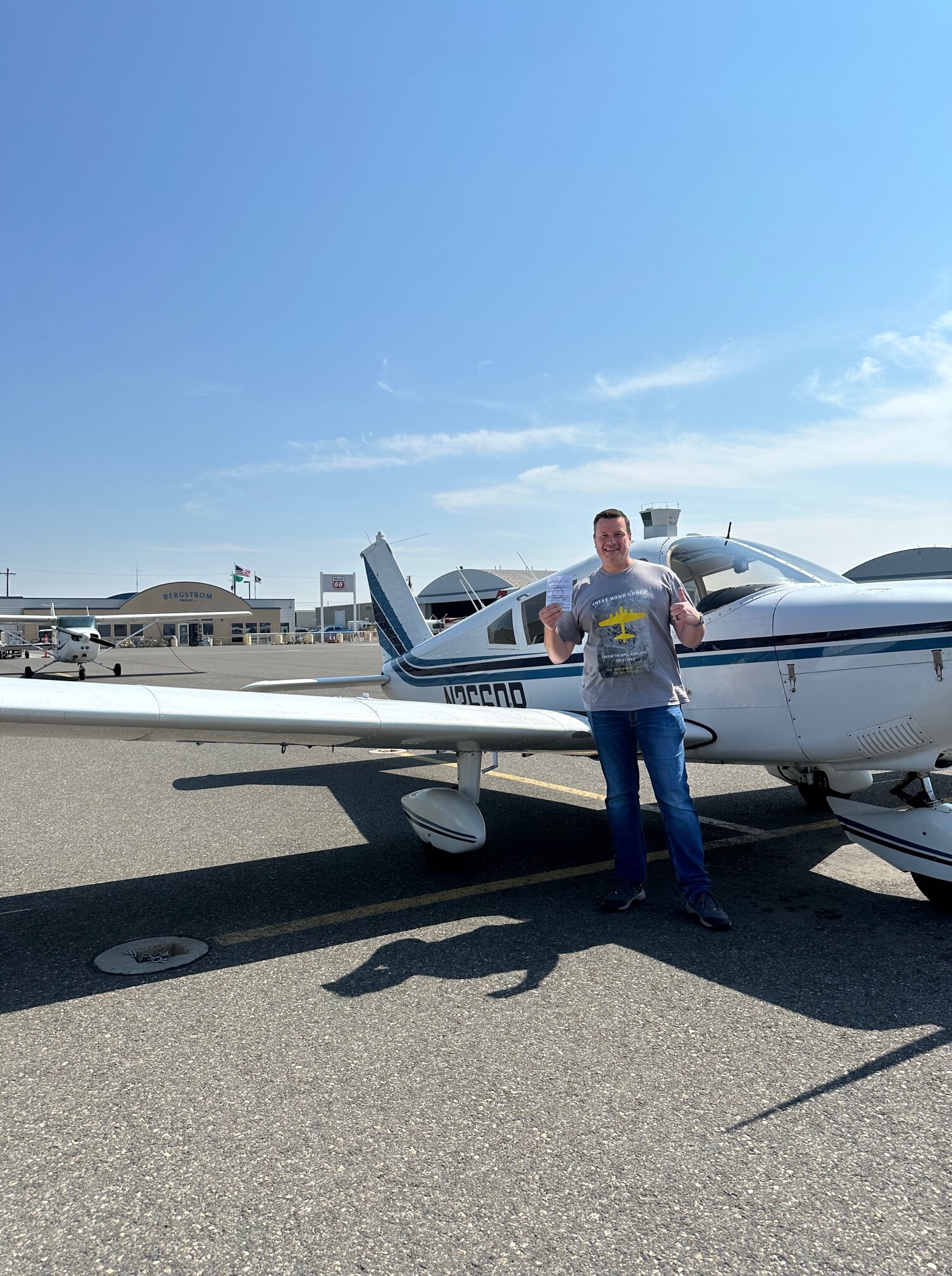 Congratulations to our latest accelerated PPL Student, Brian, he just passed his PPL checkride with us.

Inquire on our website for the fastest way to earn your
PPL!
Www.Mach-six.us
-
-
-
-
-
-#aviation #plane #planespotting #planes#aviations
#plane
