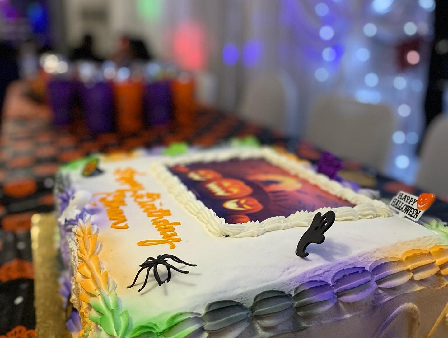 We we&rsquo;re the perfect venue for the #Halloween themed birthday party last weekend! Book a tour and explode our unique, all-inclusive packages. Link in bio.