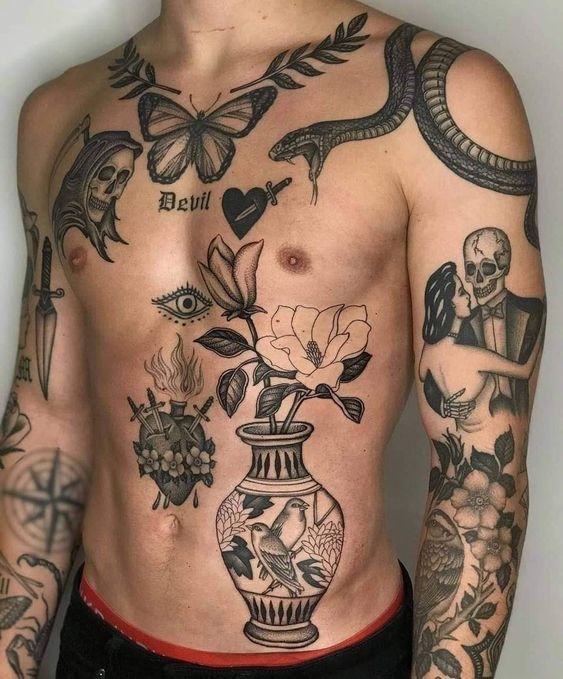 22 Black patchwork sleeve ideas  sleeve tattoos traditional tattoo sleeve  traditional tattoo
