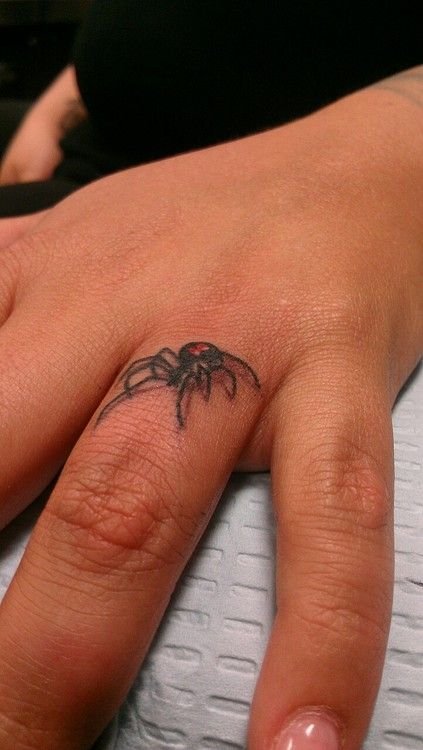 Tribal Spider Tattoo Design