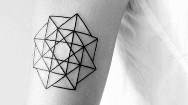 Buy Small Geometric Diamond Temporary Tattoo for Men and Women  Online in  India  Etsy
