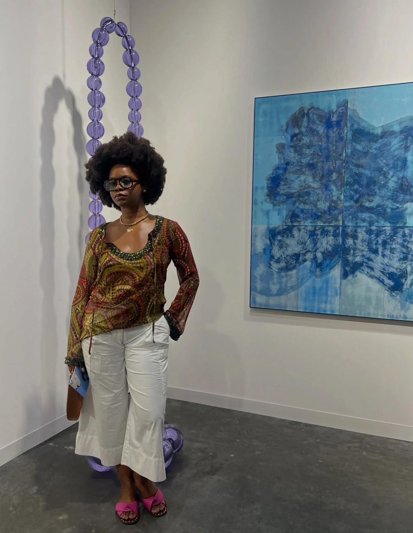 Experiencing my first #ArtBasel felt like a sign that I&rsquo;m moving in the right direction. I&rsquo;m humbled by this journey and determined to walk through the door that&rsquo;s been opened. ++

I loved all the textured pieces I came across this 