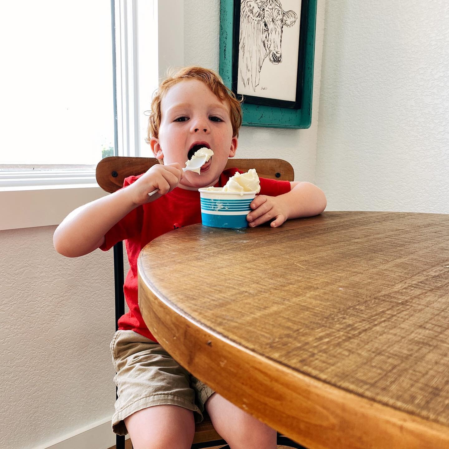 That feeling after your first bite 🍨😁

Let&rsquo;s be honest, kids don&rsquo;t lie and Blane&rsquo;s face says it all&hellip;ice cream from Cookies &amp; Cream is better than you could imagine!!! We&rsquo;re open the rest of the week from 2-10:30 P