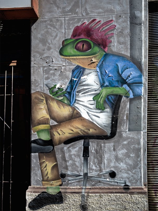 Frog Rooster