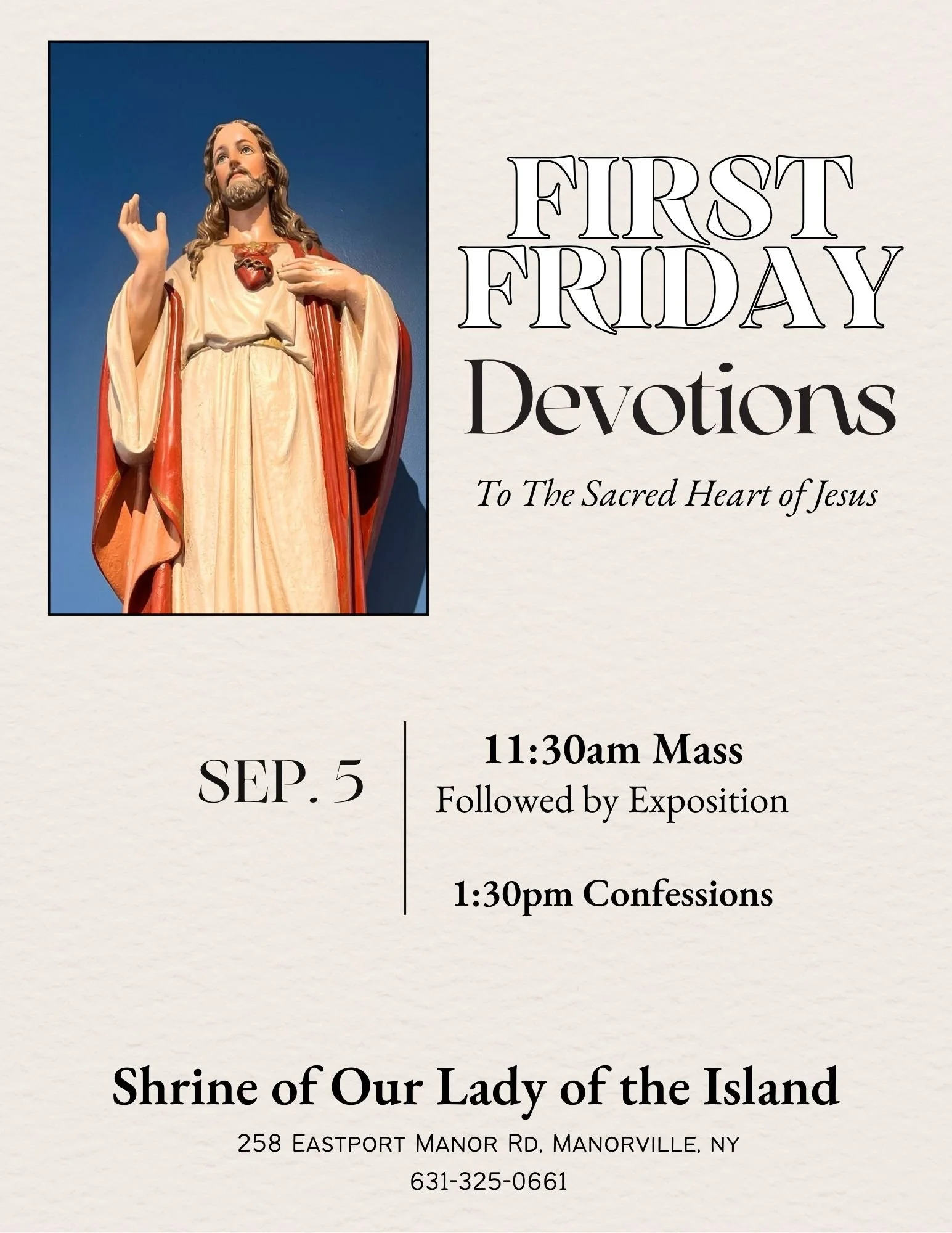 First Friday Devotions