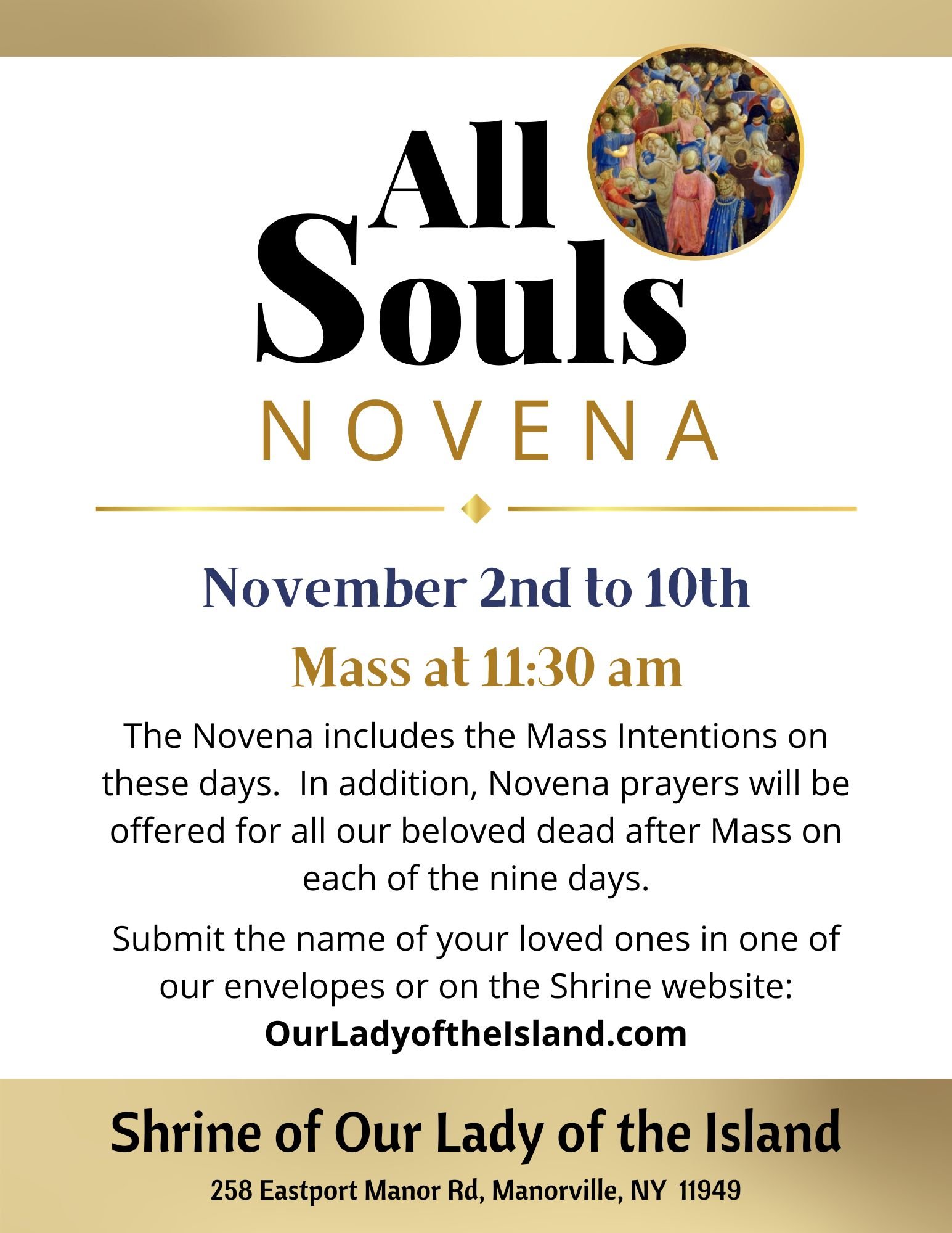 All Souls Novena