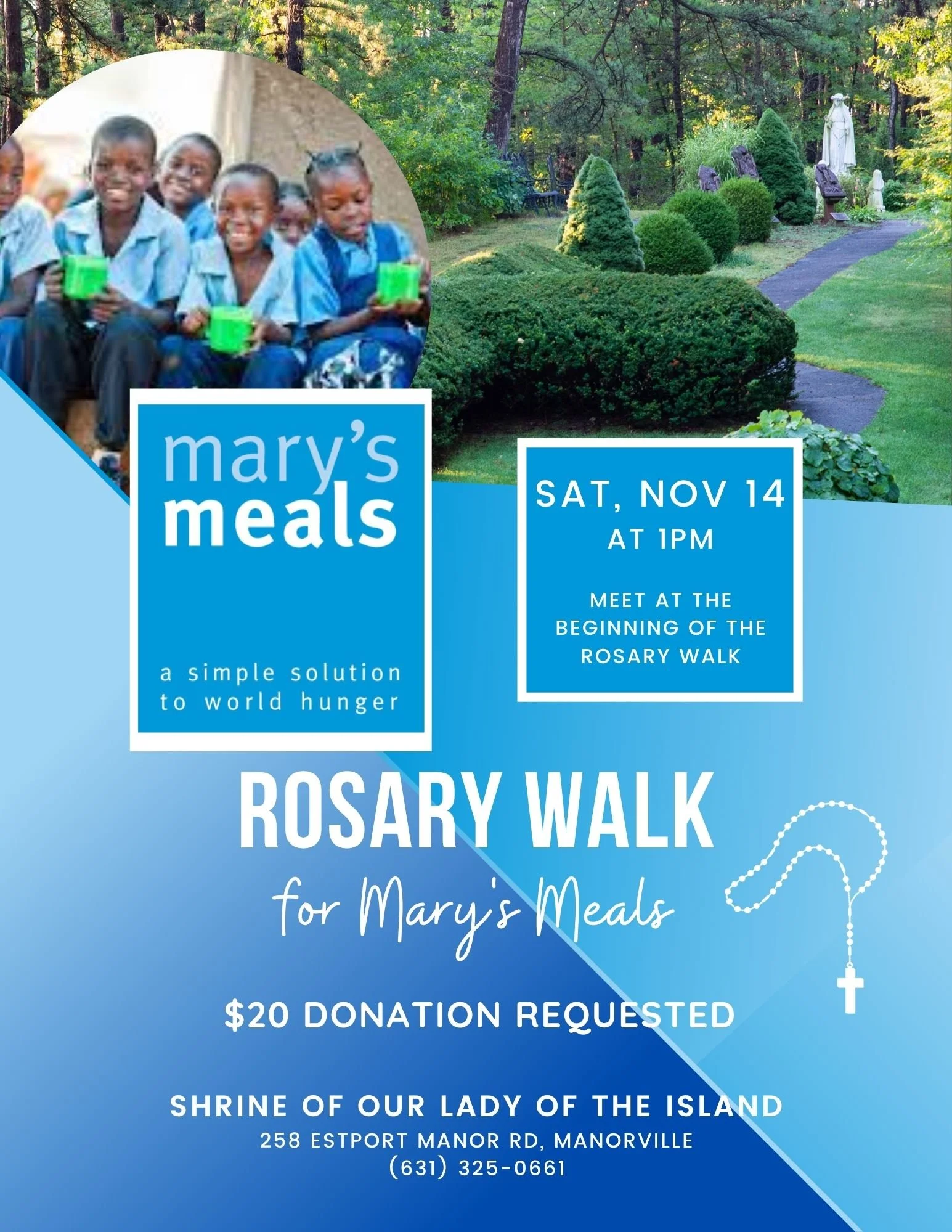 Rosary Walk for Mary’s Meals