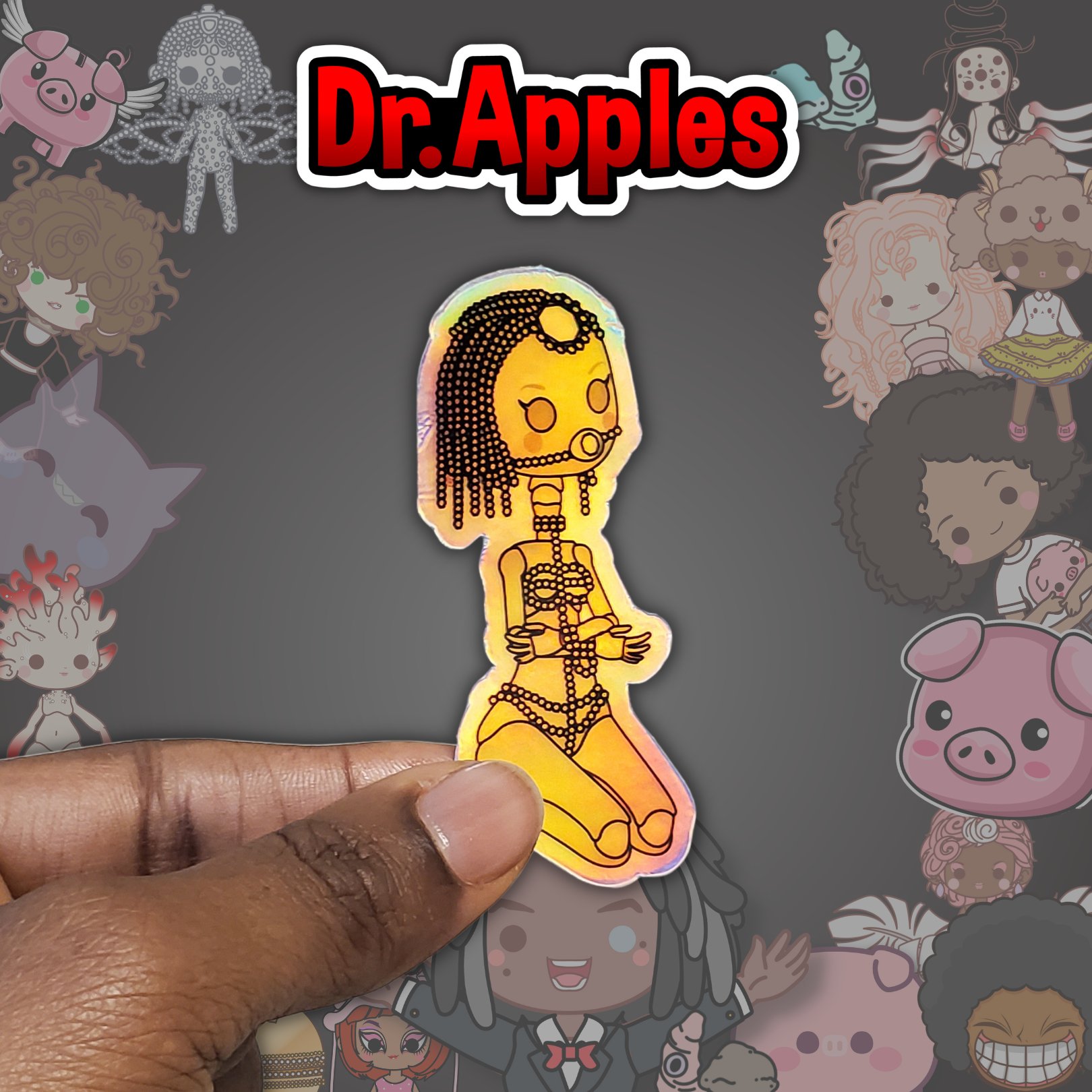 Dr Apples, Fictional Fantasy Folklore, Dr. Apples African American, animation, screenwriting, lacye, lacye a brown, fictional podcast, piggybanks,  african american business (3).jpg