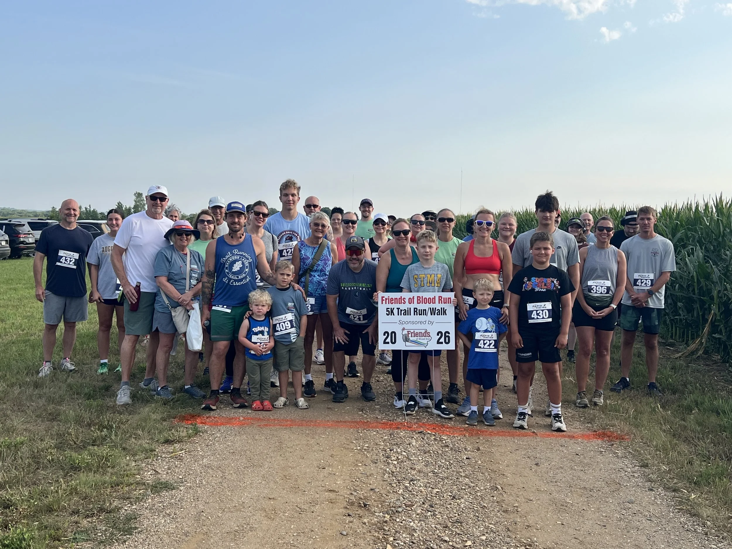 2026 Pre-race participants at start line.jpeg