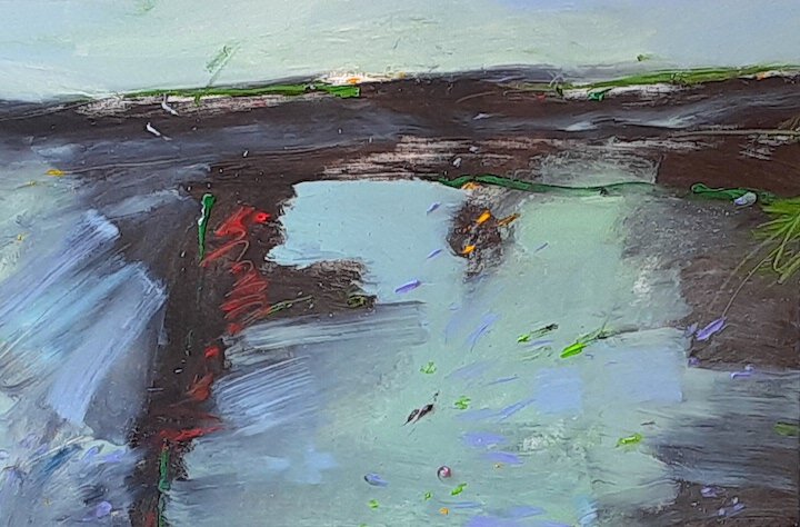 At Nell's #22 - 30" x 40"