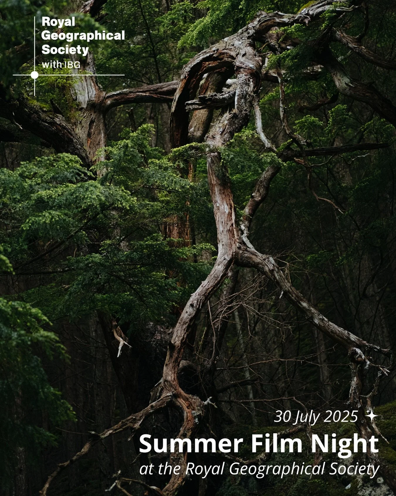 Very excited to share that The Pine Hunters is screening at the @rgs_ibg in London on 30th July, as part of their Summer Film Night!

The line up of films looks fantastic, especially excited about watching work from past collaborators @_charliekey &a