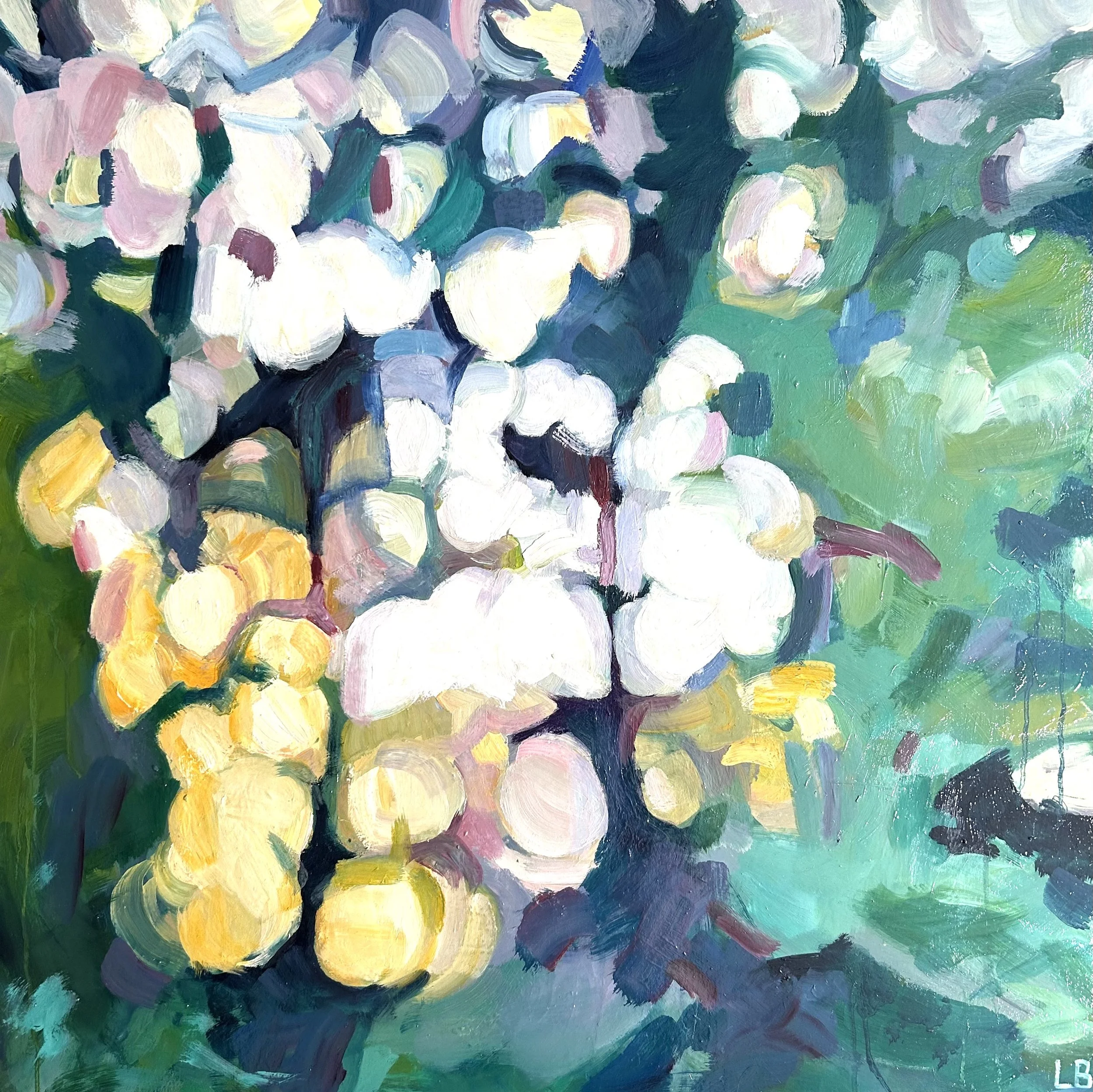 "Edges Soften"
oil on wood panel
76X76cm
2025