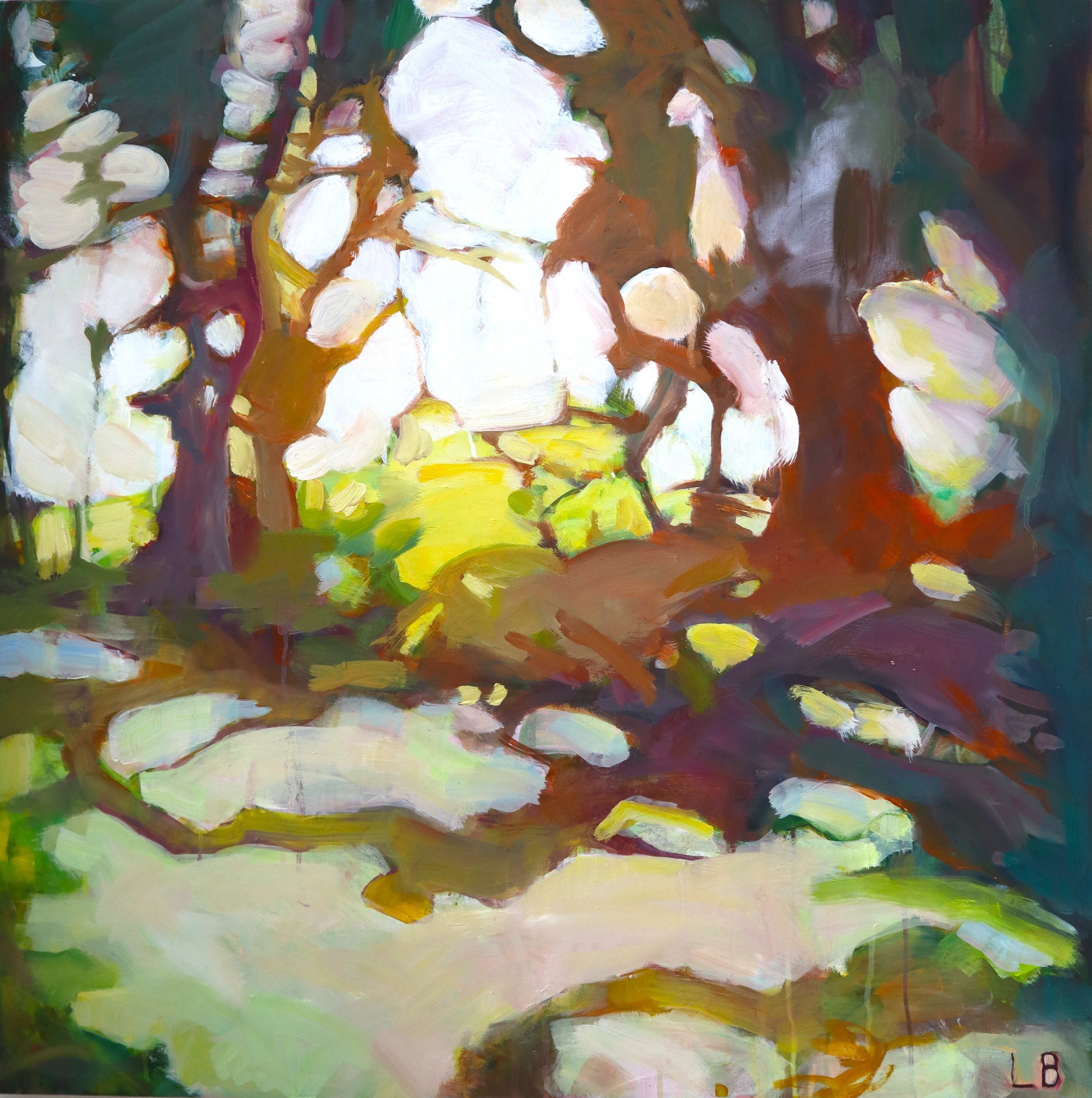 "The Space Between"
oil on wood panel
76X76cm
2025