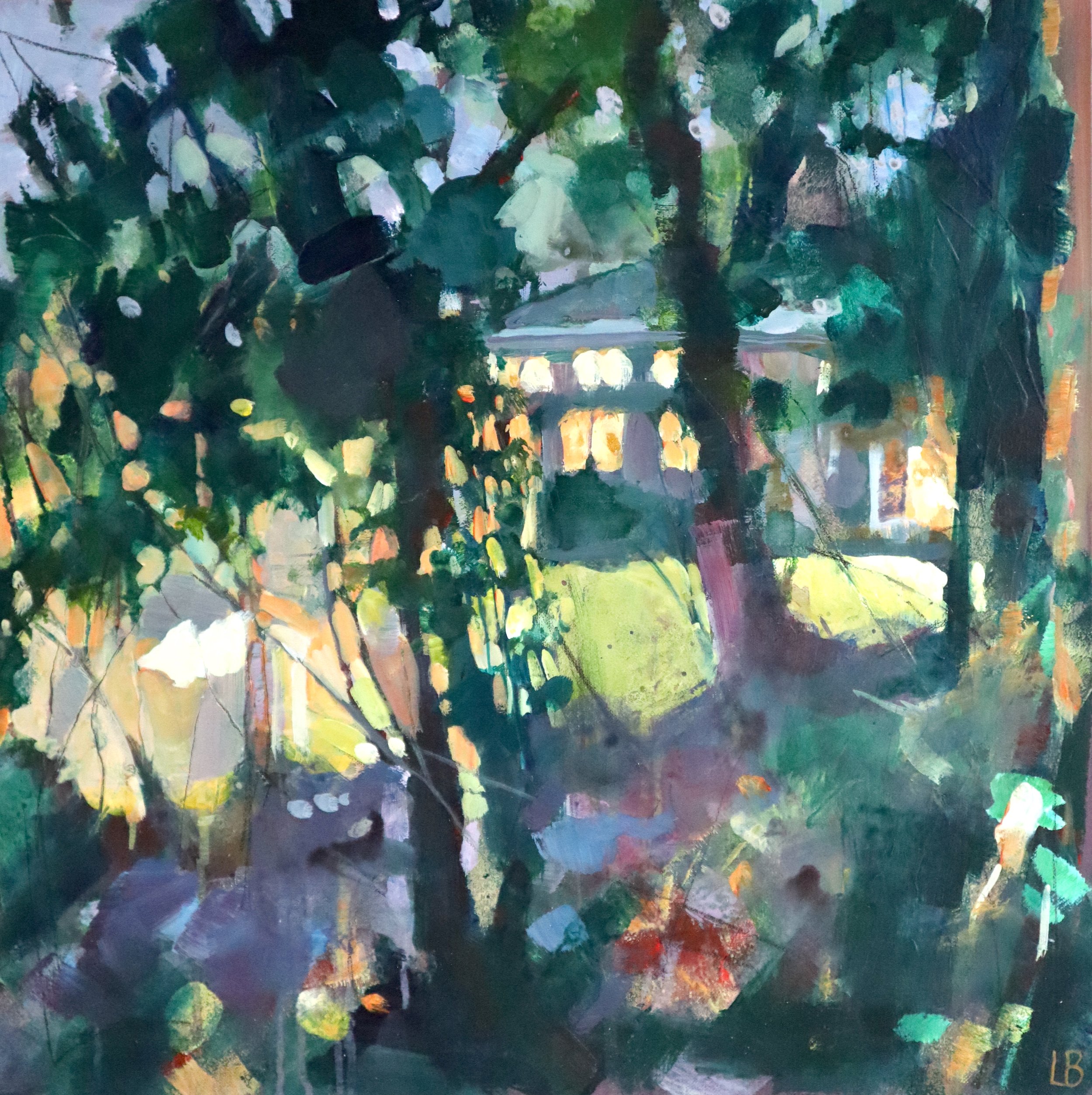 "I can hear something 
hiding in your voice"
acrylic on canvas
60X60cm
2024
 Jackson's Art Prize Finalist 2024