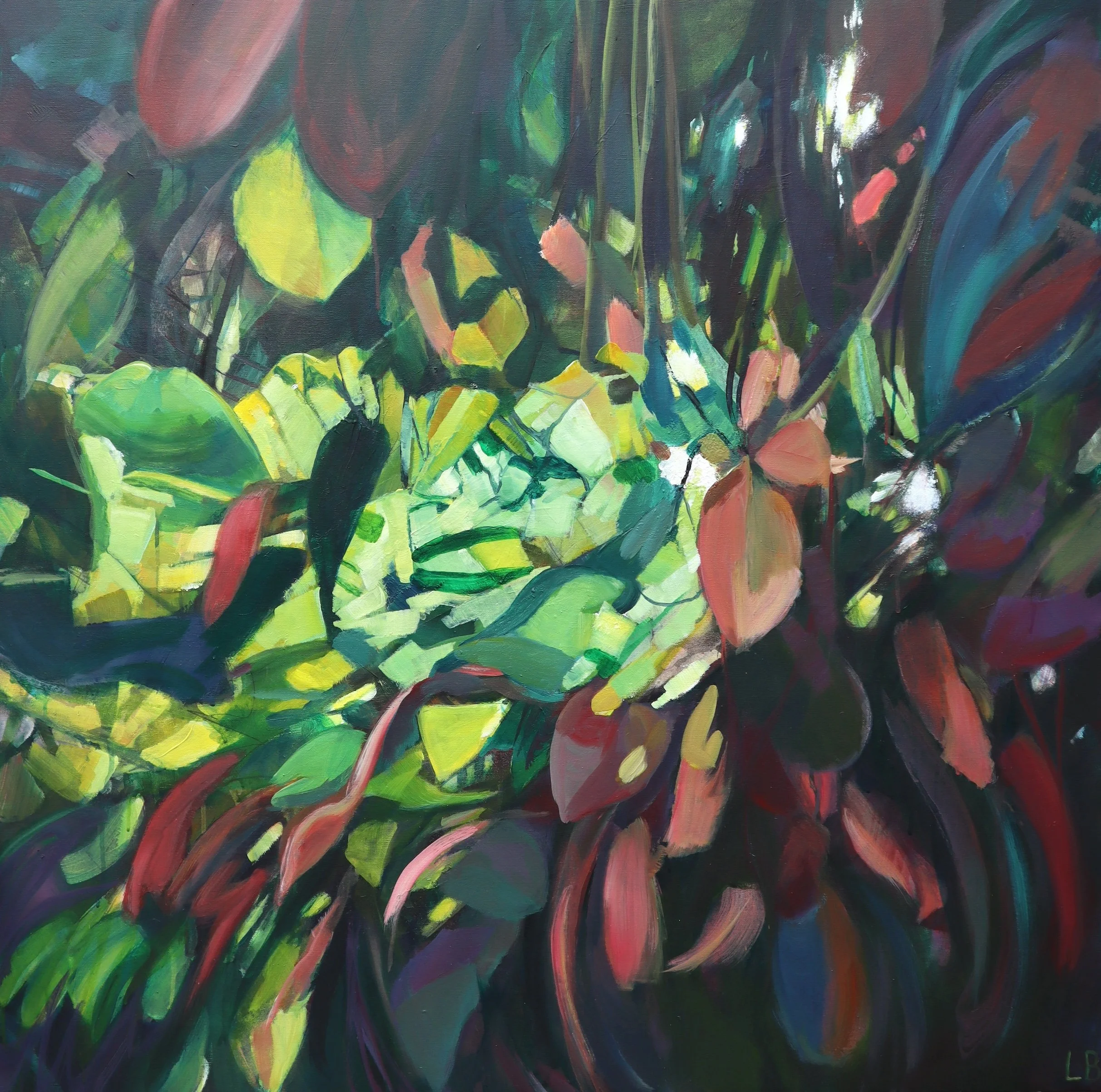 "Your Evening Robes"
acrylic on canvas
97 X 97 cm
2025