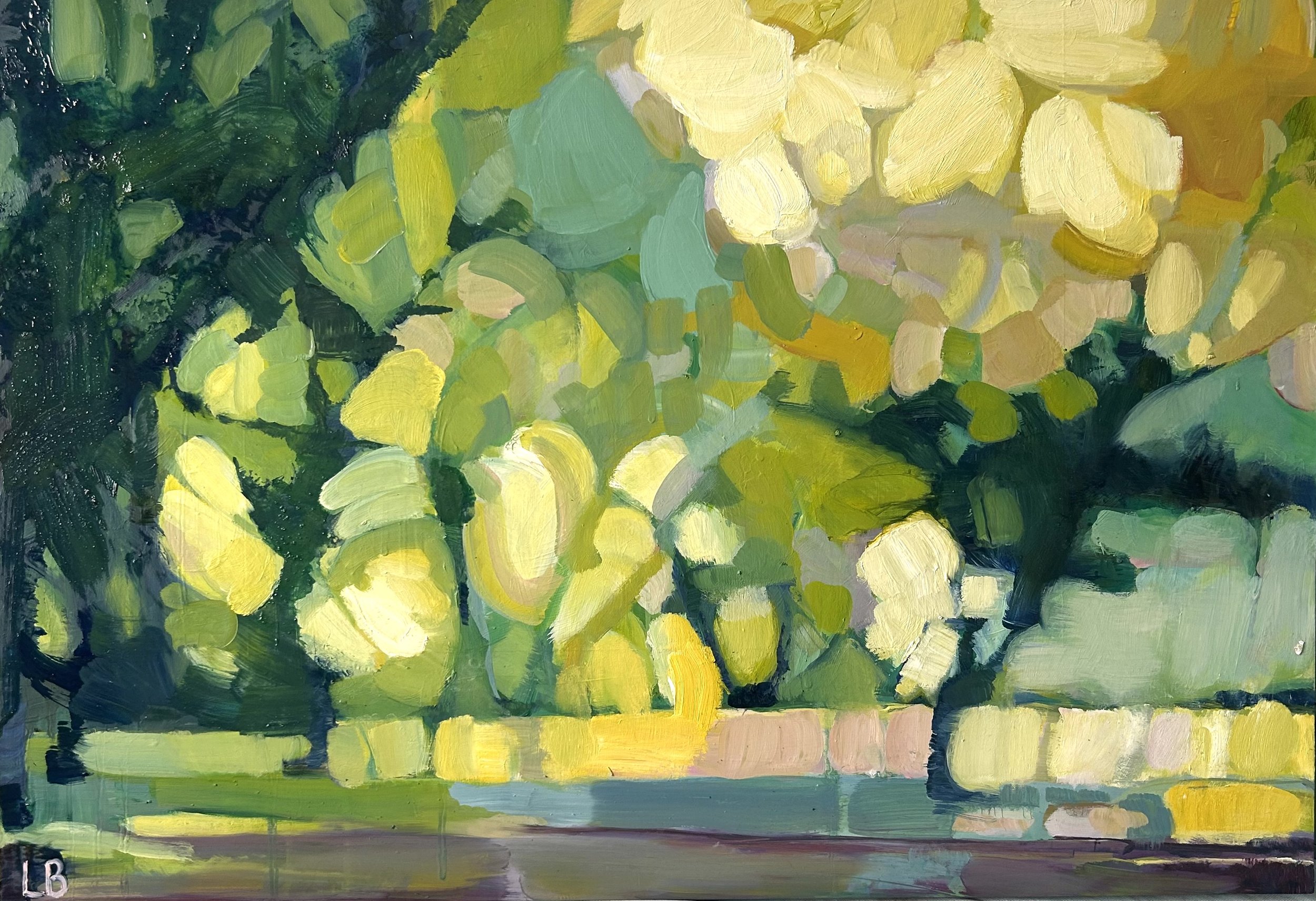 "Far Flung Corner"
oil on wood
60X40cm
2026