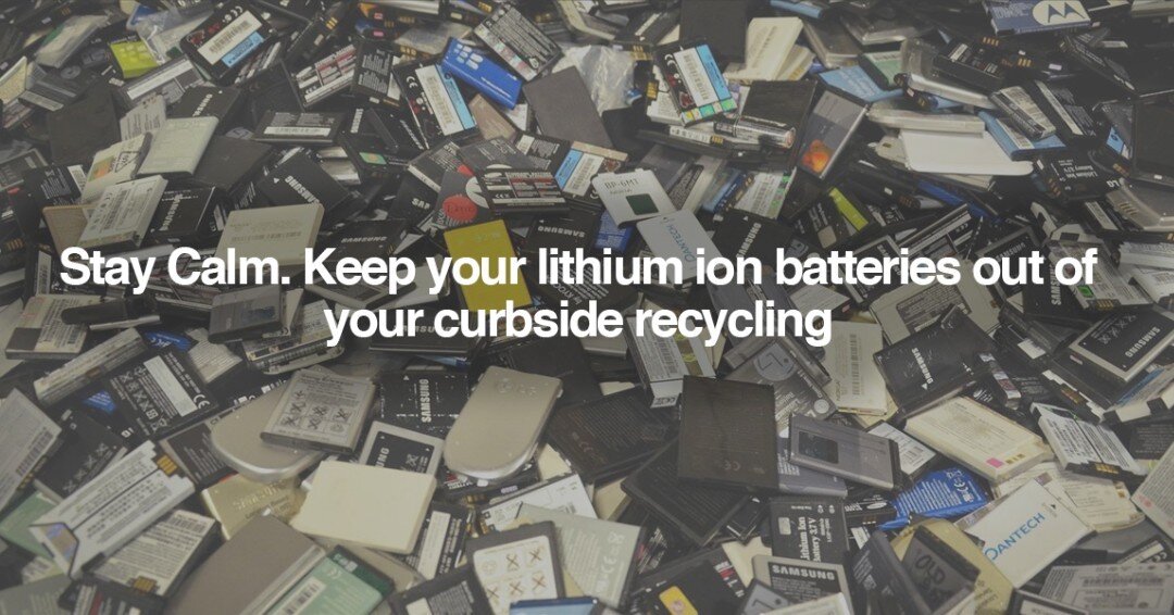 We all love our gadgets, but did you know that lithium-ion batteries can pose a fire risk? 🔥🔋 Keep our recycling bins and trucks safe by disposing of your rechargeable batteries properly. You can safely dispose of your batteries and other hazardous