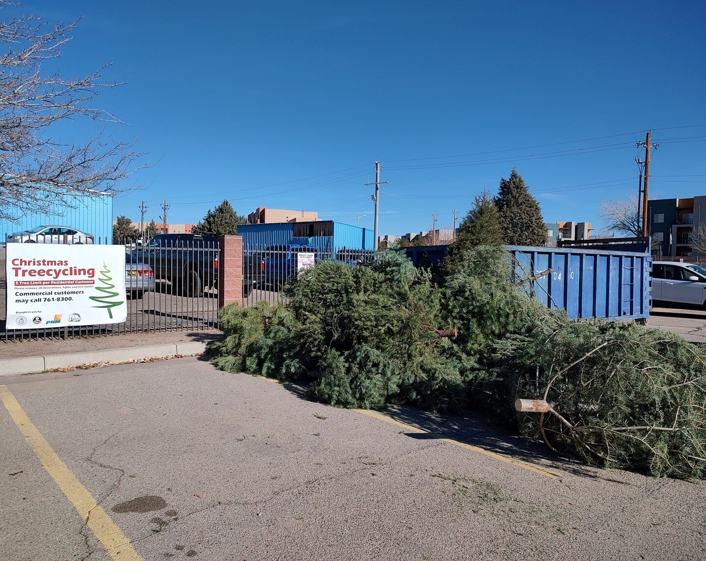 Our treecycling efforts have paid off! Together, we've saved 4,889 trees from the landfill and turned them into 59 cubic yards of mulch. A big thank you to all who joined us in recycling their trees this year! 🌳♻️
.
.
.
 #OneAlbuquerque #KeepABQBeau