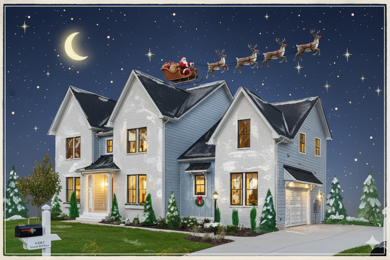 'Twas the Night Before Christmas at Your Keel Custom Home