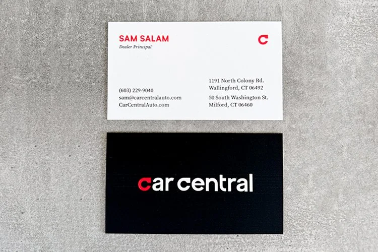 Car Central Business Cards