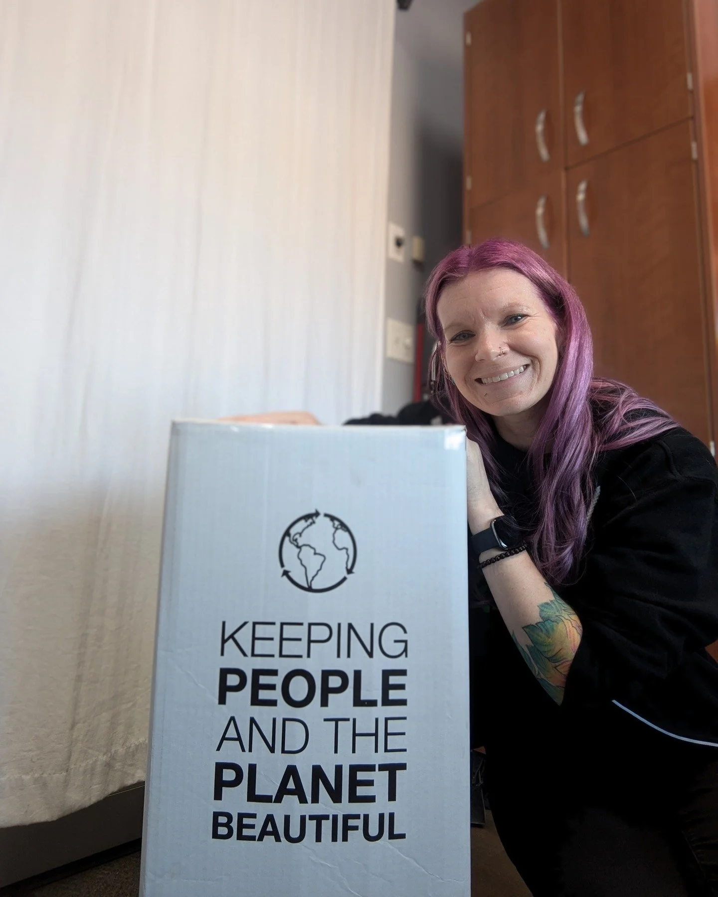 Every Day Is Earth Day.
Most people don't think about the environmental footprint of a hair appointment. I do &mdash; and it shapes the way I run my suite.

The beauty industry generates around 877 pounds of waste every single minute. Most of it ends