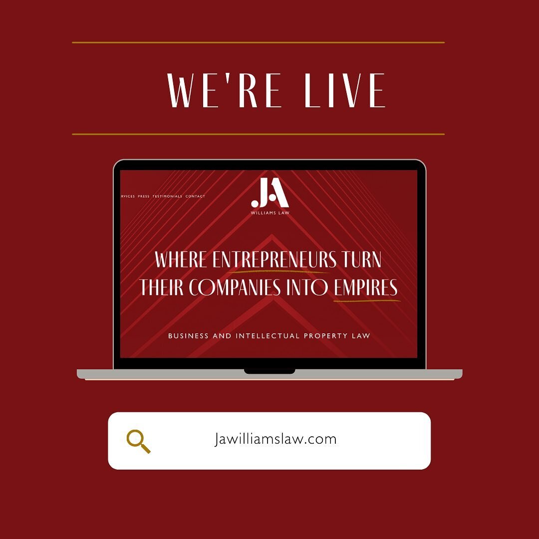 I&rsquo;m so excited! Today&rsquo;s my birthday and our brand new website just went live! Go check us out at: jawilliamslaw.com or click the link in our bio. 
.
.
.
This rebrand was a dream come true and I&rsquo;m so proud of the hardworking, inspiri