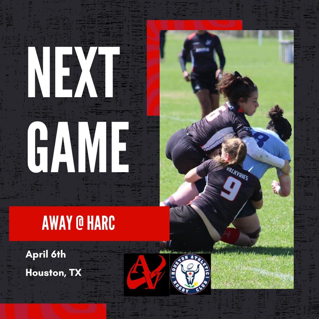 We meet our Texas D1 rivals, the sHARCs this Saturday! Come out and support if you&rsquo;re around 💪

Game details:
KO is 4pm
Address:
807 State Hwy 3 N
League City, TX 77573

#ValksNation