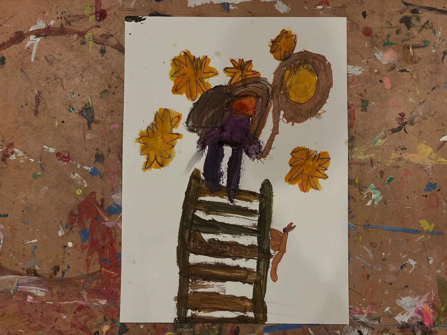 All these years of taking a moment before class to quiet the mind and check in with one another have truly paid off. This group is always willing to listen, to imagine, and to follow through with directions&mdash;while still leaving room for their ow