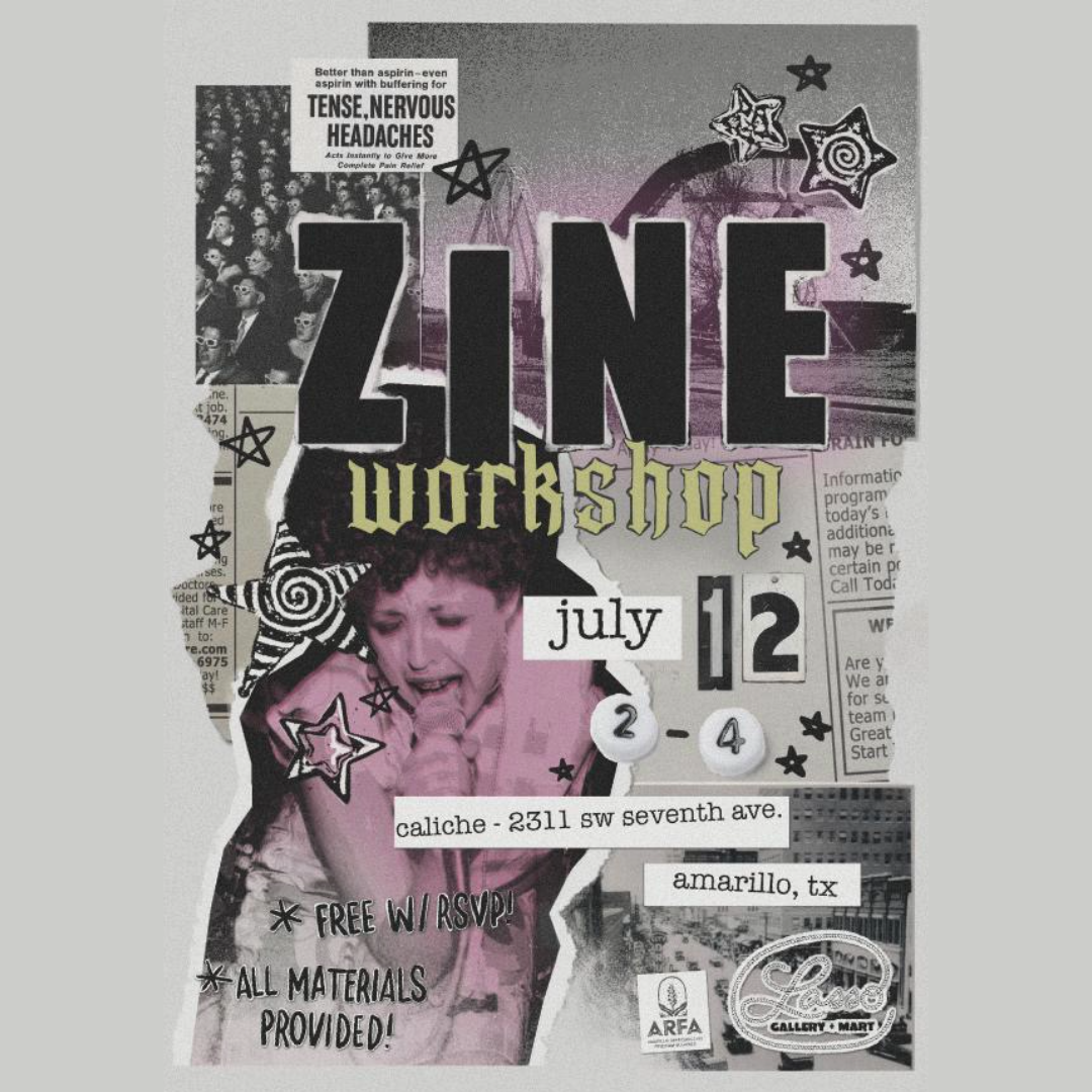 Zine Workshop: Hosted by Gabby Mireles