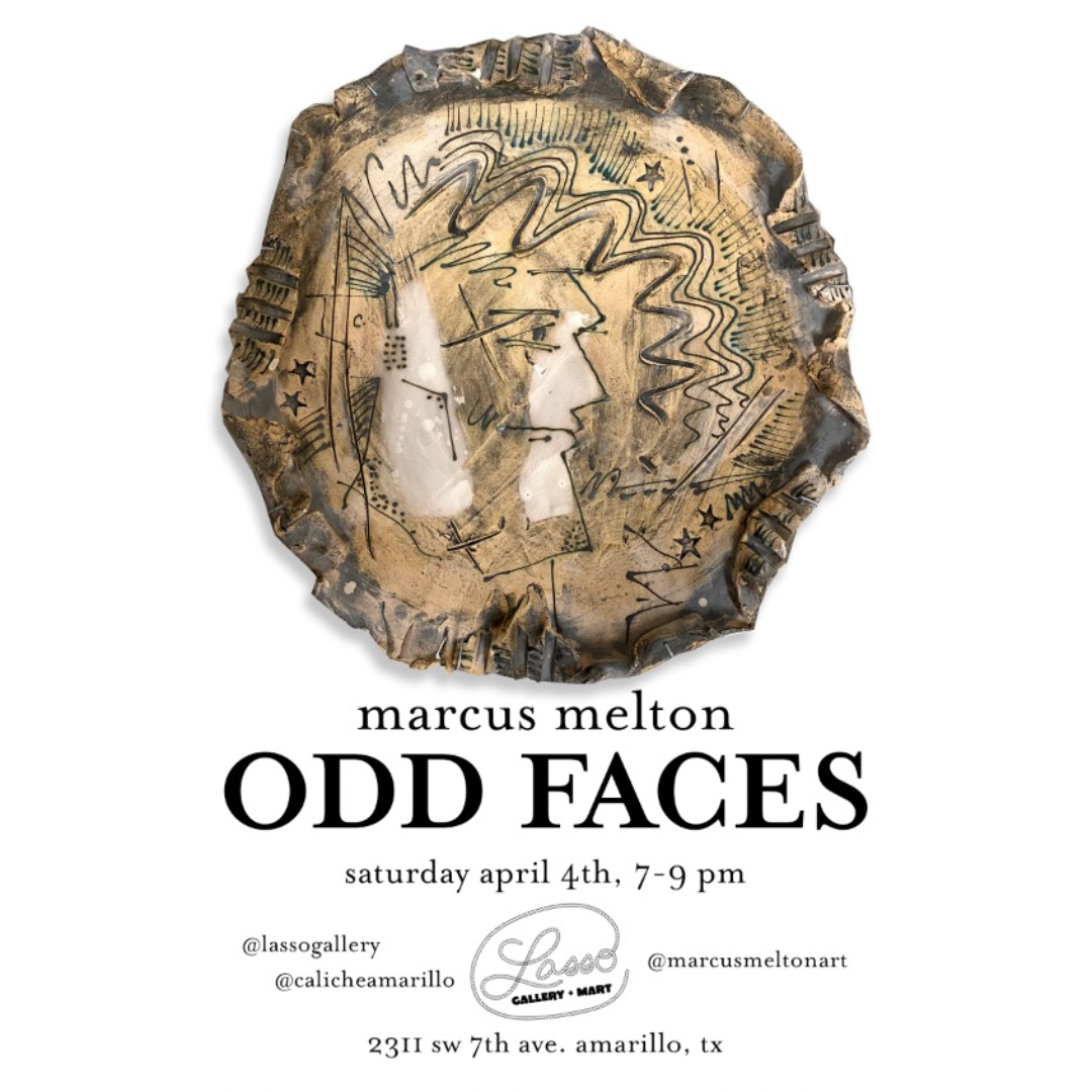 Marcus Melton, "Odd Faces" Opening Reception at Lasso Gallery