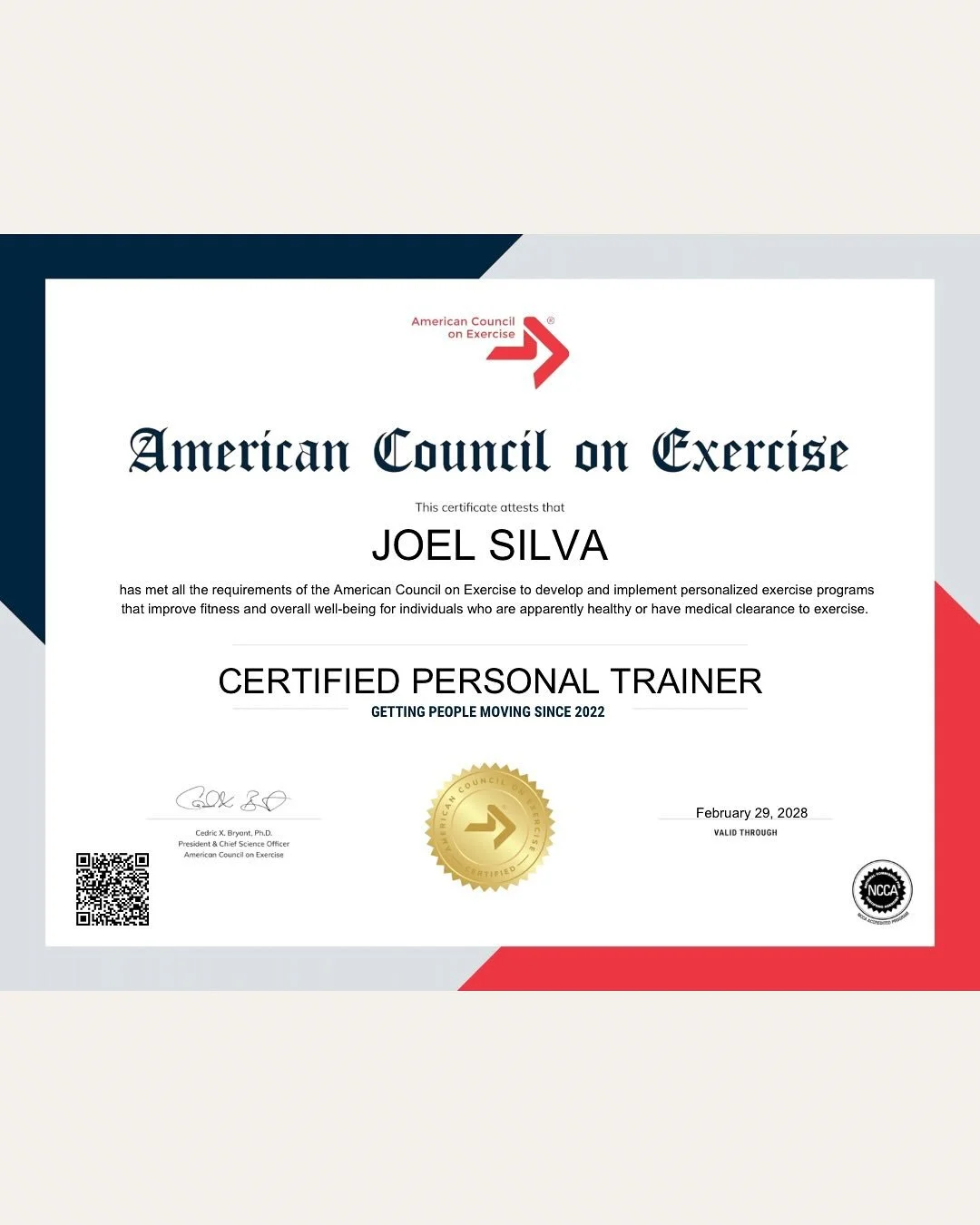 Almost forget to renew my ACE Certifications for Personal Training and Group Fitness Instruction 😅 These are due every few years and I have to keep them up by completing continuing education credits CECs. Thankfully I had the credits done already ju