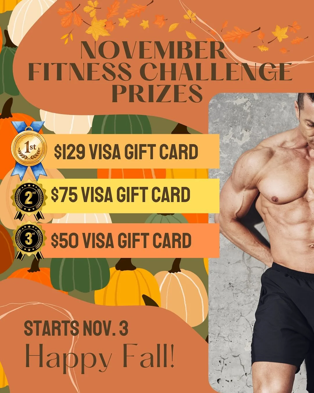 🍂 Fall 5-Week Challenge is here! 🍂
 Starts Nov 3 &mdash; Dec 8
 Open exclusively to current Virtual clients 💻✨
Ready to finish the year stronger than you started? This challenge is all about consistency, support, and celebrating progress (not perf