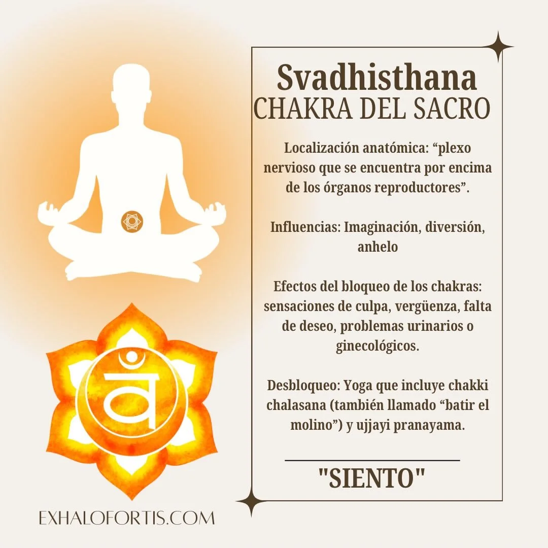 ✨ El chakra sacro es el centro de tu creatividad, placer y emociones. Cuando est&aacute; en equilibrio, te permites sentir, crear y disfrutar sin culpa. 🌊🧡

Si est&aacute; bloqueado, puedes experimentar falta de inspiraci&oacute;n, dificultad para 