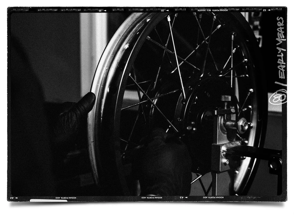 WHEEL SERVICE — EARLY YEARS OF MOTOCROSS