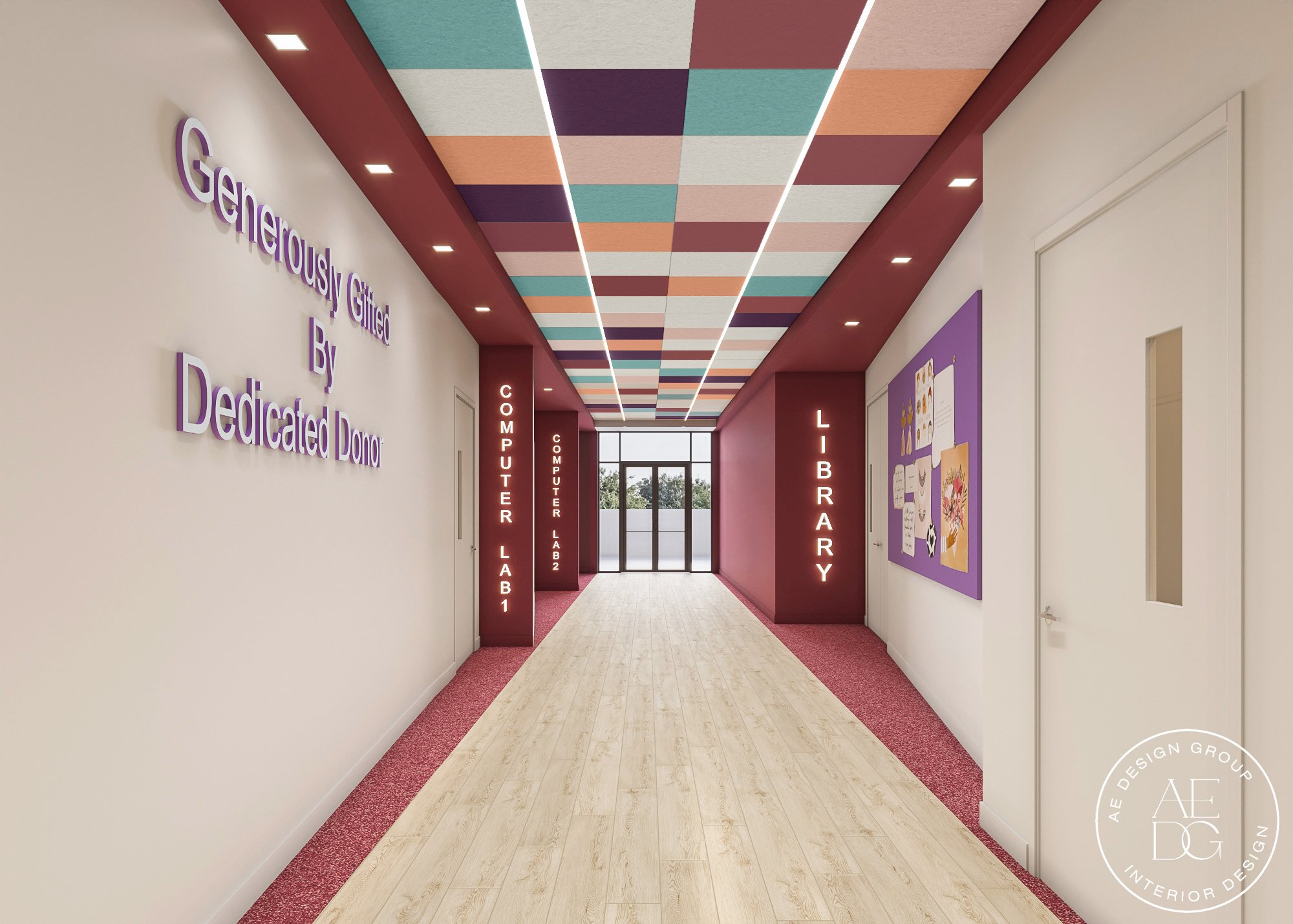 2024-05-28_TMM High School_Library Corridor with logo.jpg