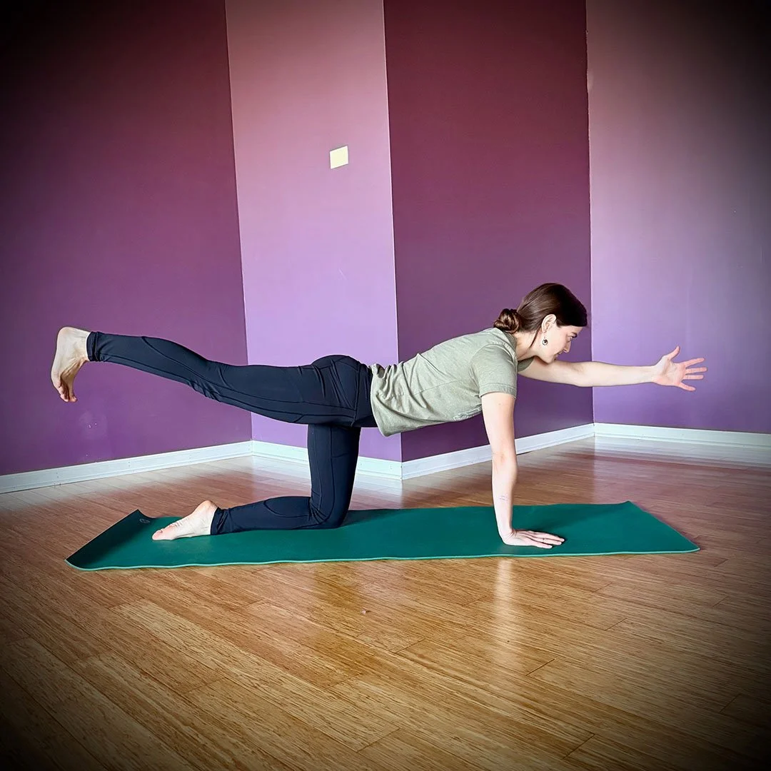Student practicing Yoga for Back Care